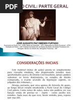 Aulas - Direito Civil I - Atualizado