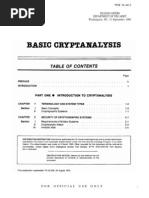 Basic Cryptanalysis