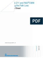 CMW500 - CMW Path Loss Measurement PDF