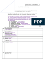 Worksheet 7.3 The Strength of Ethanoic Acid and Nitric Acid of The Same Concentration