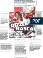 Cover Analysis Dizzee Rascal