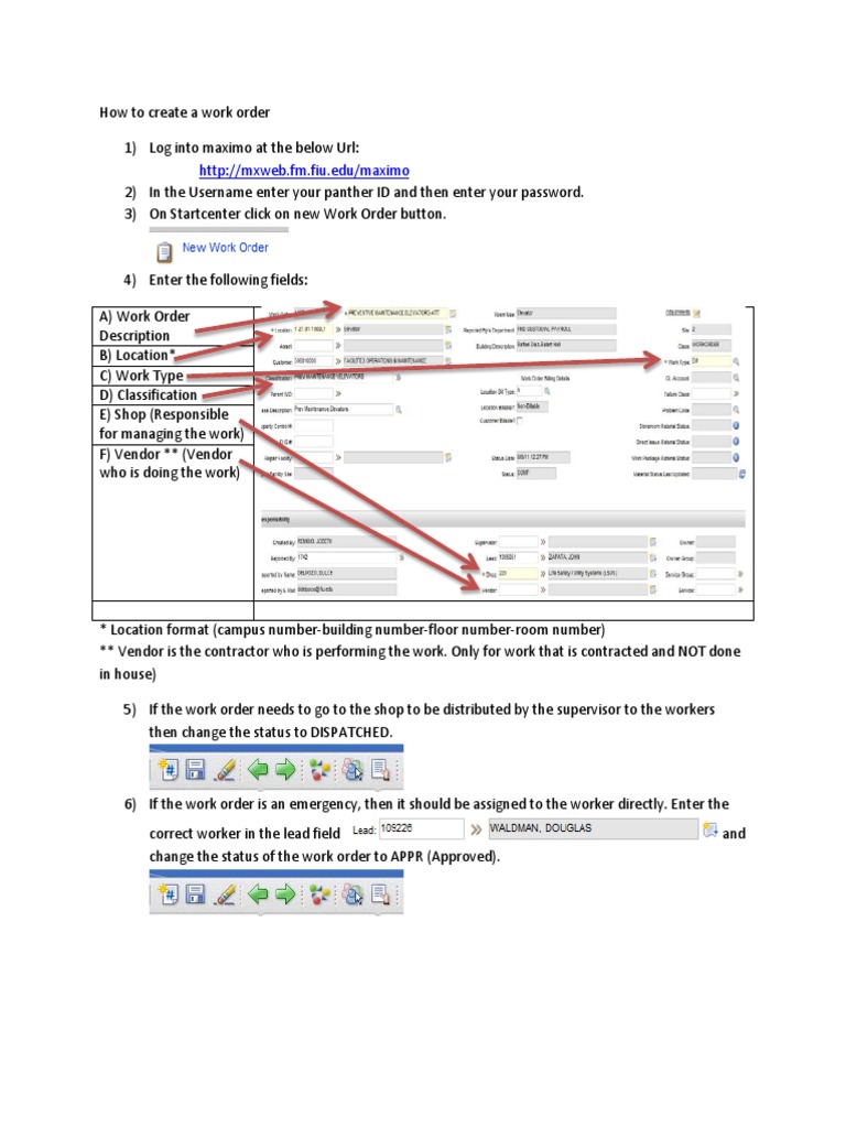 Creating Maximo Work Orders Guide | PDF | Security Engineering | Cyberspace
