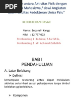 Download Hubungan antara Aktivitas Fisik dengan Kebugaran Mahasiswa  siswi Angkatan  by Sfcommunity Arry SN210531480 doc pdf