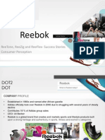 Reebok: Reetone, Reezig and Reeflex-Success Stories Consumer Perception