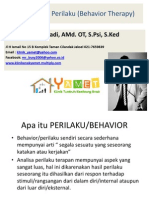 Behavior Therapy Tri Gunadi