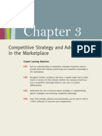 Competitive Strategy and Advantage in The Marketplace: Chapter Learning Objectives