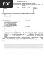 0 Test Pronumele
