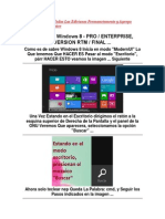 Activa Windows 8 Todas Las Ediciones