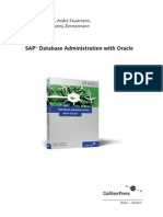 Sap Database Admin With Oracle