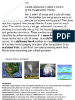 Weather Patterns and Climate: Fronts and Storms