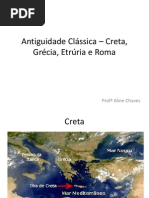 Antiguidade Clássica – Creta, Grécia, Etrúria
