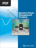 Power Capacitors and Reactive Power Management Products Catalogue