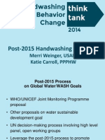 Post-2015 Handwashing Advocacy