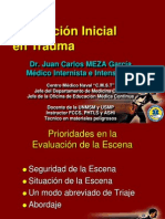 Evaluación Inicial y Manejo en Trauma