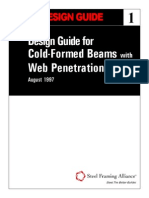 Design.guide.1.Cold Formed.steel.beams.with.Webpenetrations.aug.1997