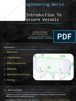 Introduction To Pressure Vessels