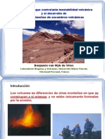 Factores que controlan las avalanchas de escombros volcánicas