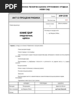 Akt o Proceni Rizika | PDF