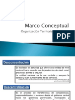 Marco Conceptual-Organización Territorial