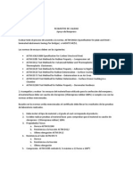 3.1 Requisitos de La Calidad Del Apoyo de Neopreno Zambeado - REV 01