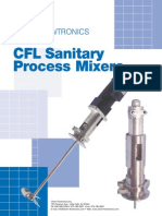 CFL Sanitary Mixer - Pharma, Biotech, Food Mixing