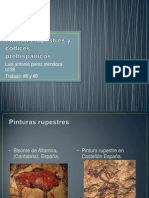 Pinturas Rupestres y Codices Prehispanicos 2014