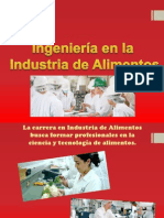 Ingenieria en La Industria en Alimentos