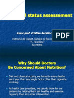 Nutritional status assessment for renal patients