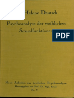 5 Deutsch 1925 Psa Der Weiblichen Sexualfunktionen Text