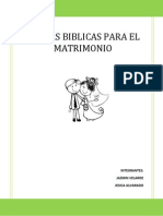 Pautas Biblicas para El Matrimonio