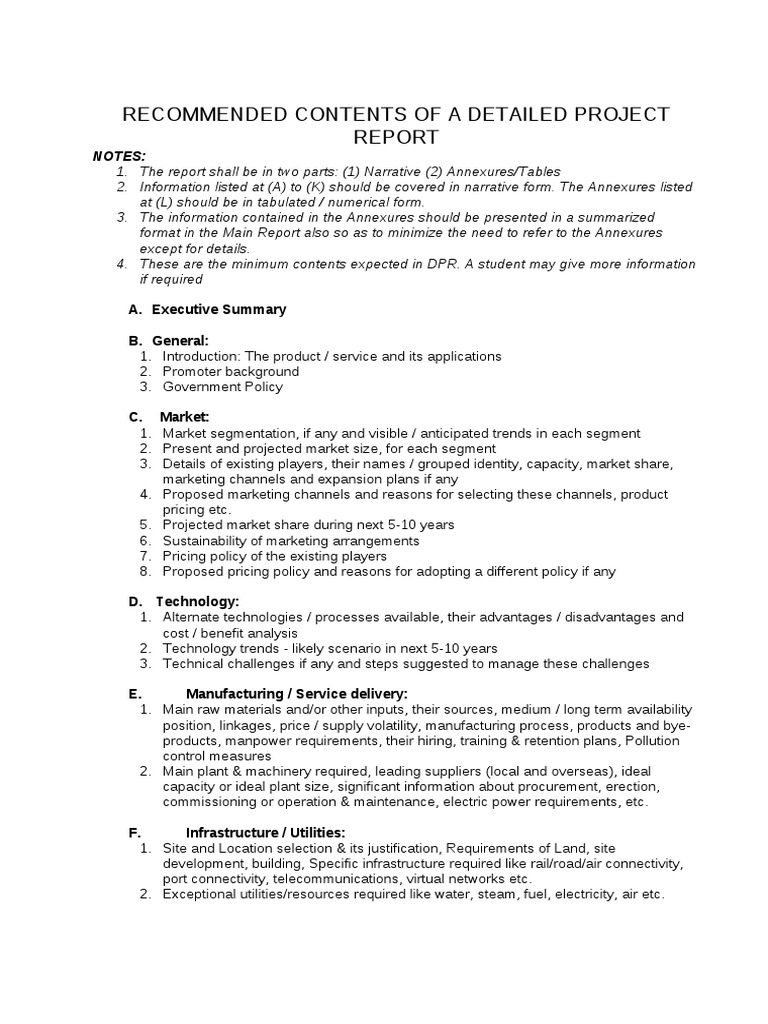 Project Report Guide for Students | PDF | Computers | Technology ...