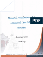 manual de obra pública municipal