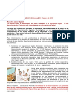 Nota 13 - CISALUD Nuestra Salud Digital - Publicado