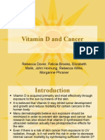 Vitamin D and Cancer NTR313 power point