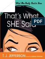 That's What She Said by T.J. Jefferson - Excerpt