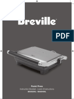 Breville BSG520-540XL Manual