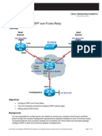 CCNPv6 ROUTE Lab3-4 OSPF Frame Relay Student Form