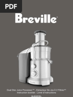 Download Breville BJE820XL Manual by Breville SN21067192 doc pdf