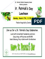 St. Patrick Day Luncheon