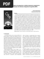 Atualização tecnológica em pequenas e médias empresas - proposta de roteiro para aquissiçao de sistemas integrados de gestao (ERP)