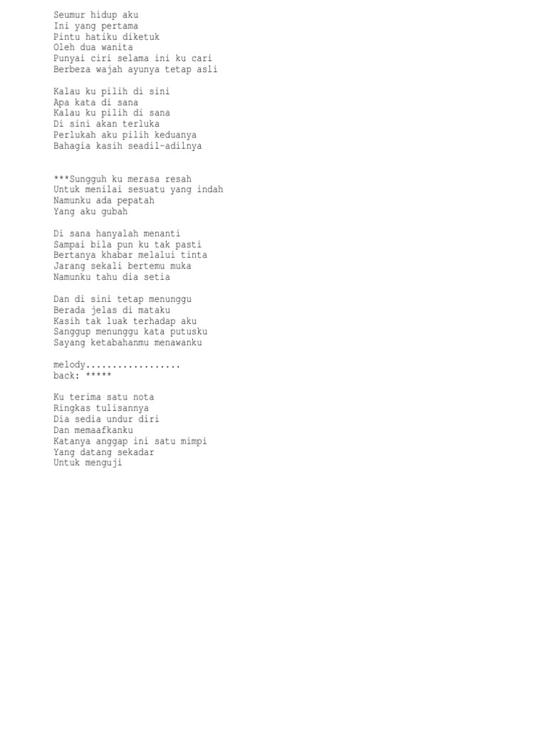 Lirik Uks Dinan Menanti Disini Menunggu Pdf