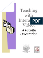 Teaching With Interactive Video