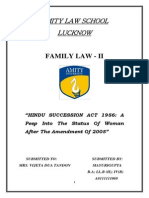 Amity Law School Lucknow - Family Law