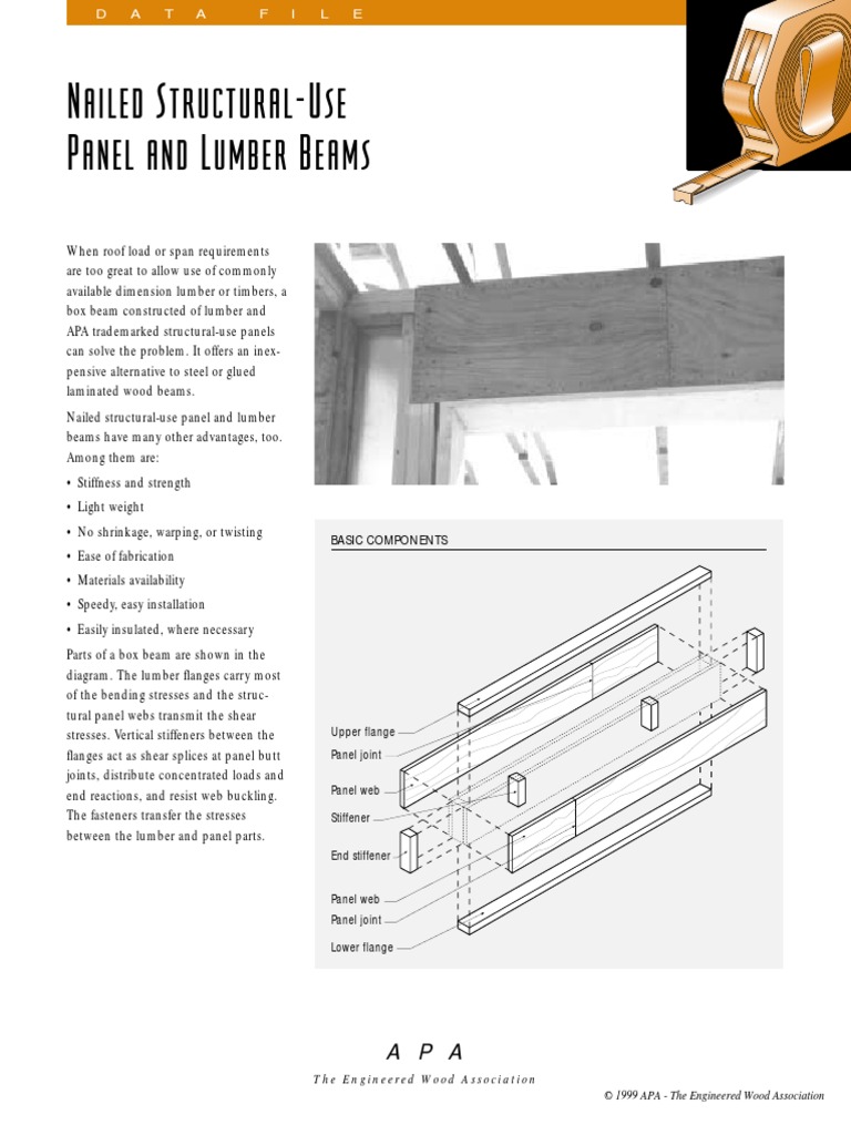 Plywood Beam Design Lumber Beam (Structure) Prueba gratuita de 30