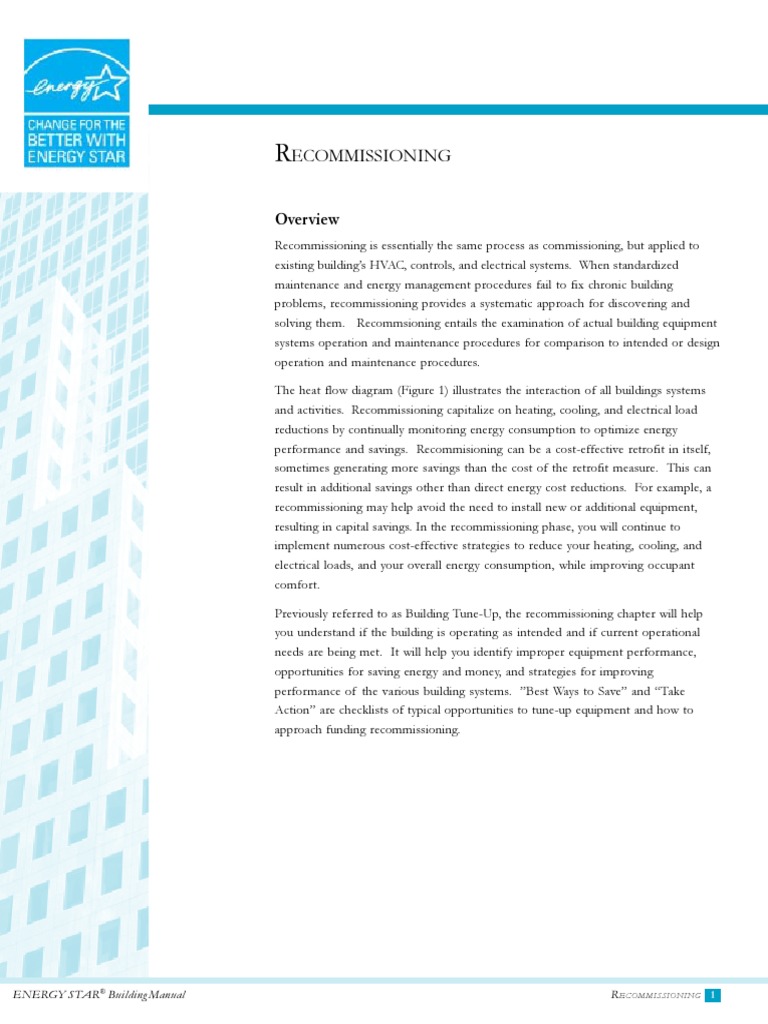 Energy Star Building Manual R PDF Hvac Air