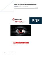 PIC Microcontrollers - The Basics of C Programming Language: References: and The Hi-Tech C Manual Page 1 / 28