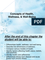 Concepts of Health