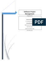 Software Project Management: Assignment 03