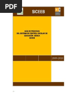 Manual de Usuario SAECH-SICEEB 2023 | PDF | Contraseña | Educación primaria