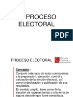 Proceso Electoral
